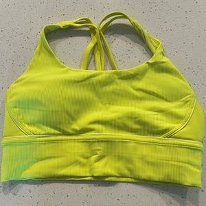 Lululemon Energy longline ribbed bra